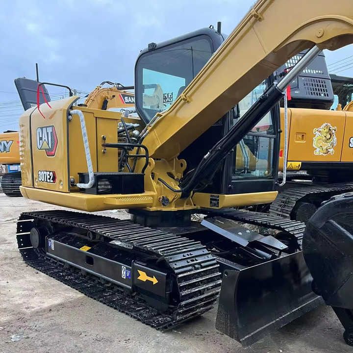 2024 Caterpillar 307E2 excavator, side view 2024 Caterpillar 307E2 excavator, side view