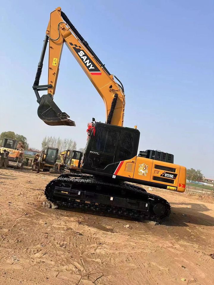 2018 Sany SY215C crawler excavator, side view