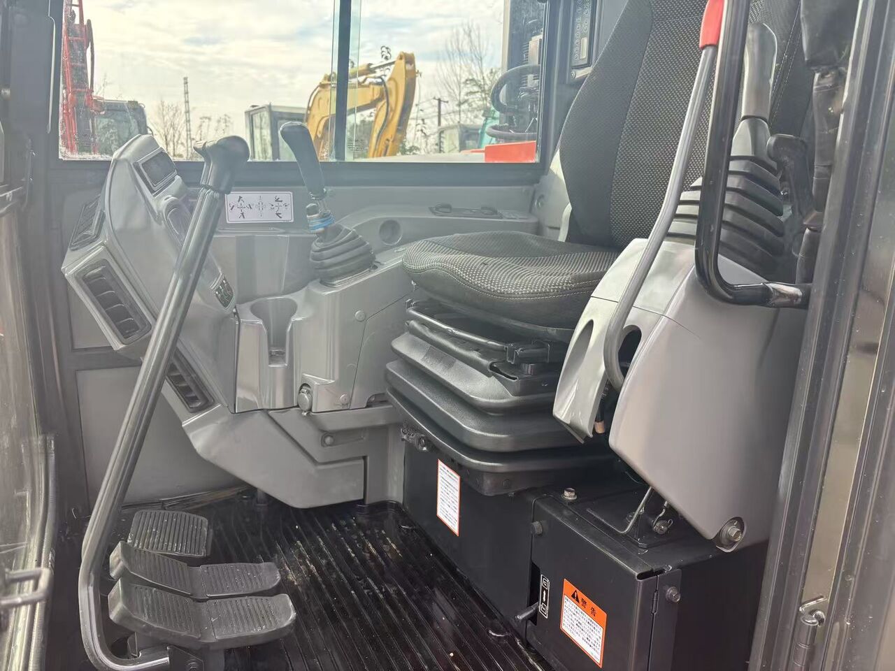 2024 Kubota KX175-5 mini excavator interior cab view