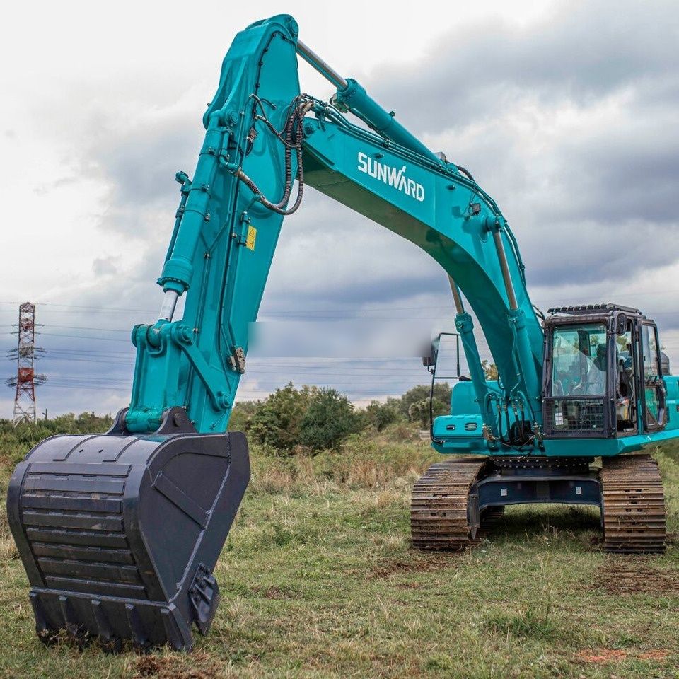 2024 Sunward SWE 335F mini excavator, side profile view