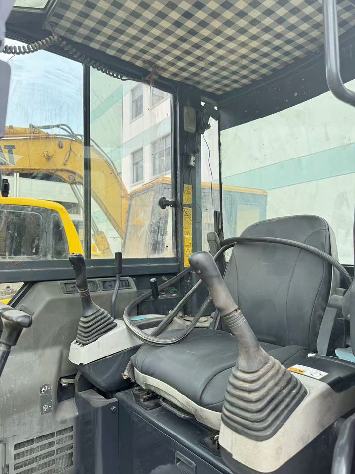 2018 Komatsu PC55 mini excavator interior view