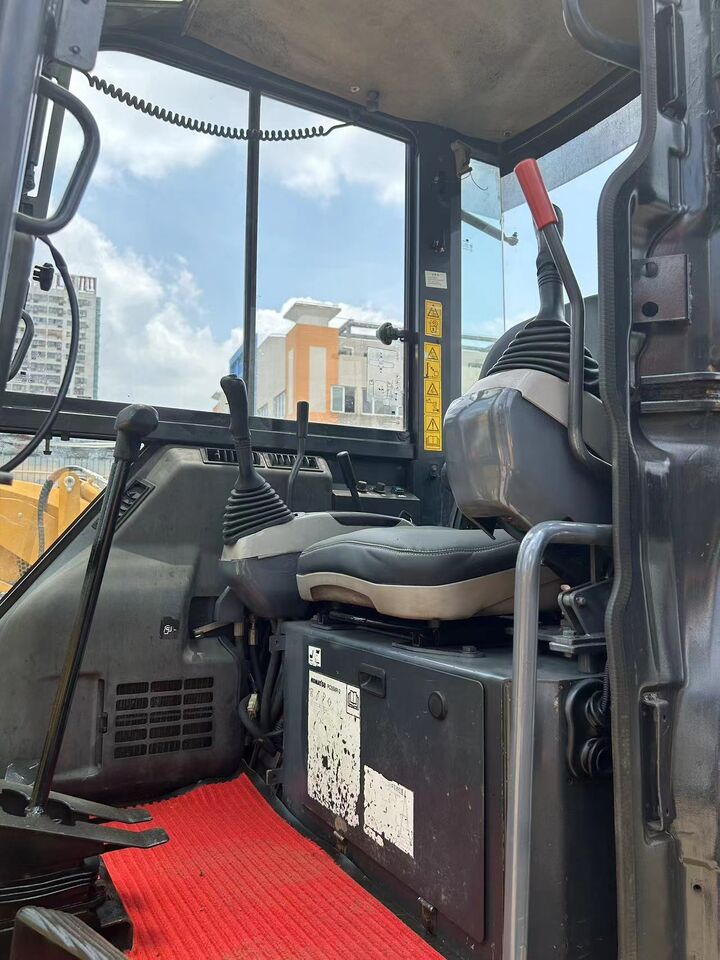 2022 Komatsu PC55 mini excavator interior view