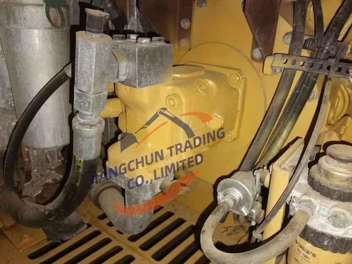2020 Caterpillar 306E2 crawler excavator engine compartment detail 2020 Caterpillar 306E2 crawler excavator engine compartment detail