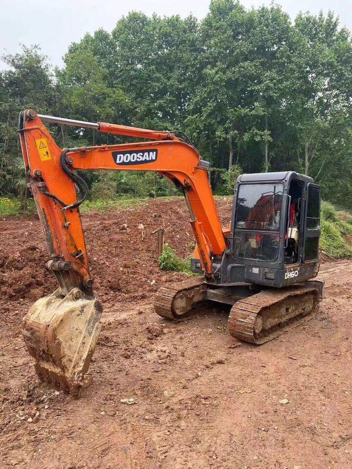 2024 Doosan DH60-7 mini excavator, side view 2024 Doosan DH60-7 mini excavator, side view