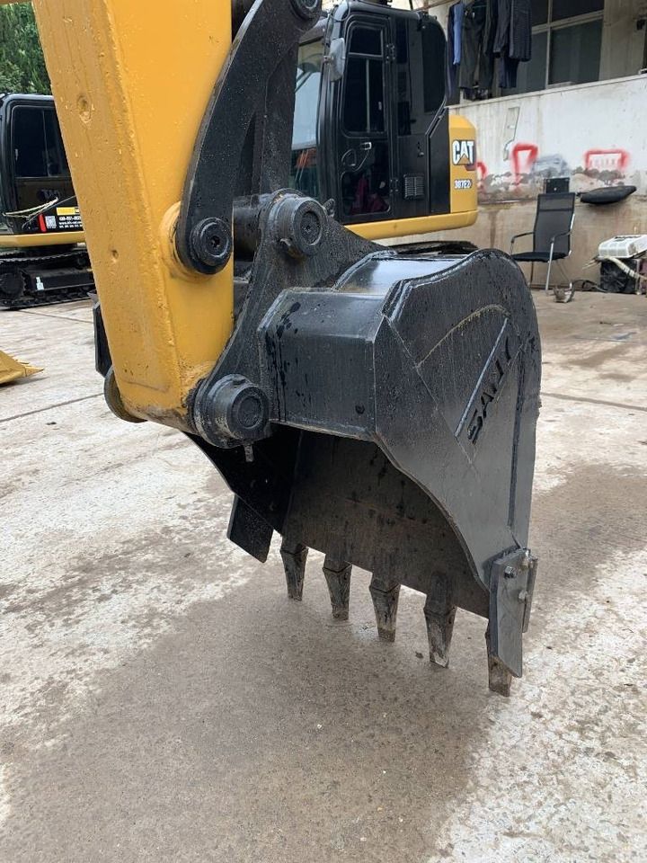 2021 Sany 75 mini excavator bucket detail