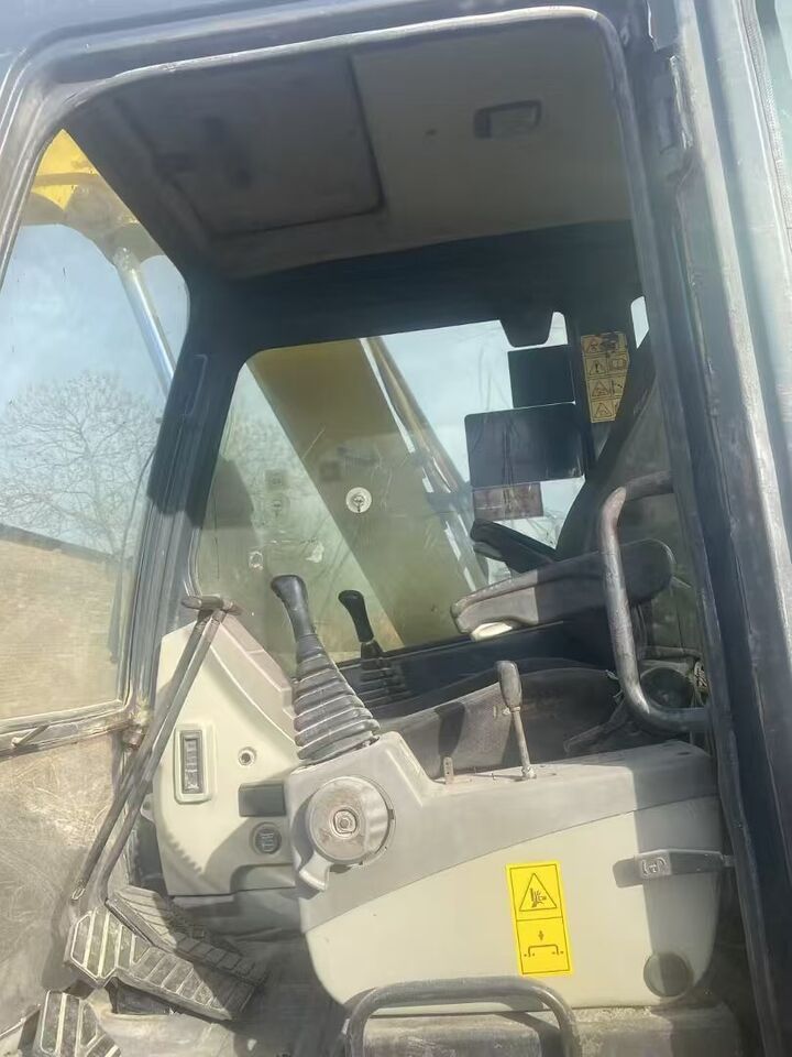 2023 Hyundai 80-7 excavator interior cab view