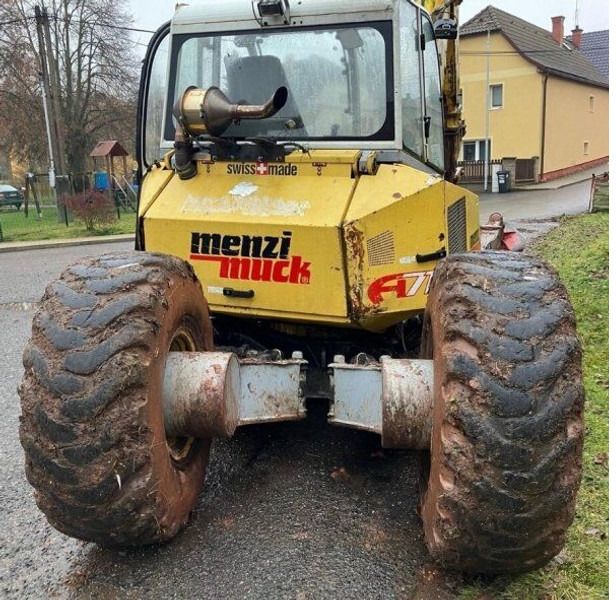 1999 Menzi Muck A71 T2 M walking excavator, front view