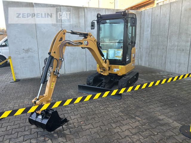 2021 Caterpillar 301.8-05A mini excavator, front three-quarter view 2021 Caterpillar 301.8-05A mini excavator, front three-quarter view