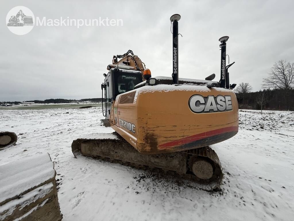2014 CASE CX210C crawler excavator rear view 2014 CASE CX210C crawler excavator rear view