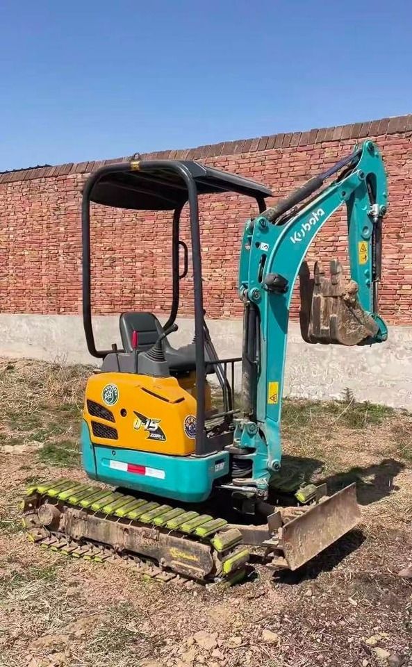 2025 Kubota U15 mini excavator, side profile view 2025 Kubota U15 mini excavator, side profile view