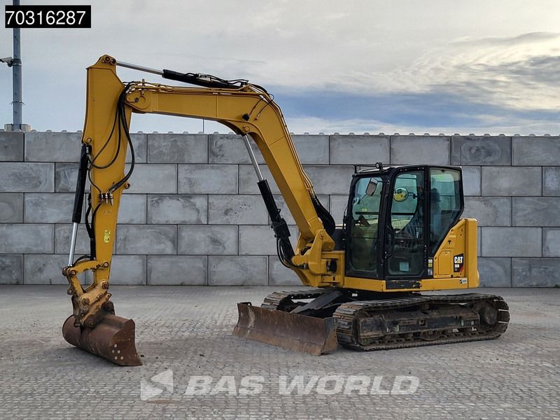 2019 Caterpillar 308C mini excavator, side view 2019 Caterpillar 308C mini excavator, side view