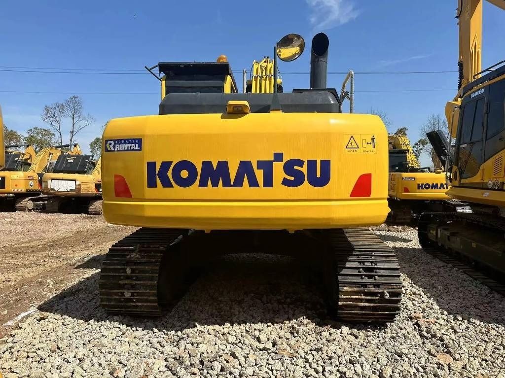 2023 Komatsu PC210-8 crawler excavator, rear view