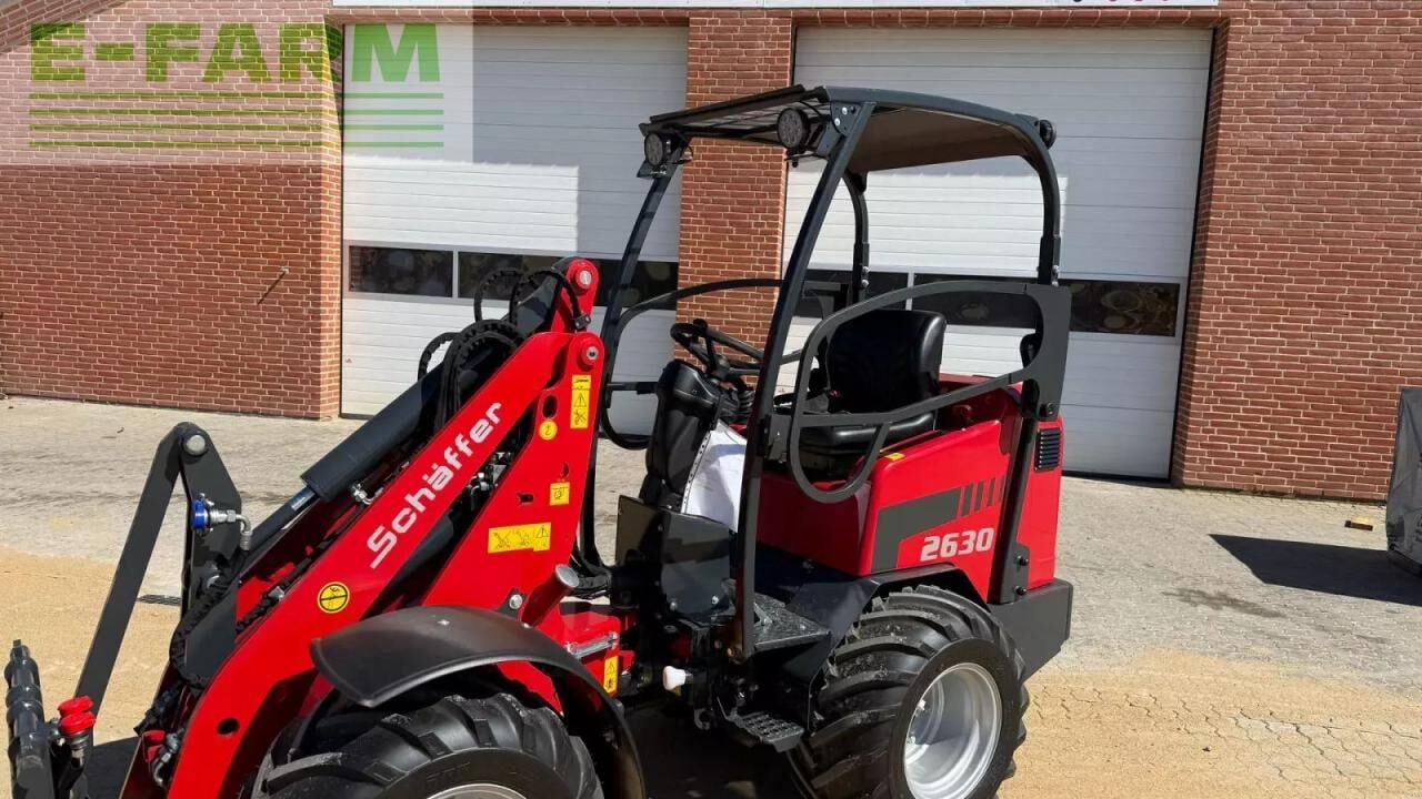 2026 Schäffer 2630 mini excavator, side view