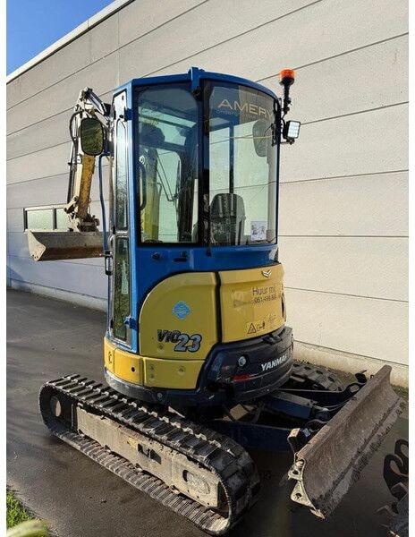 2020 Yanmar VIO23-0 mini excavator, front three-quarter view 2020 Yanmar VIO23-0 mini excavator, front three-quarter view