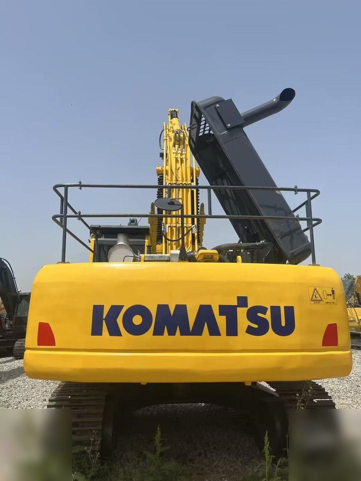 2023 Komatsu PC350-8 crawler excavator, rear view