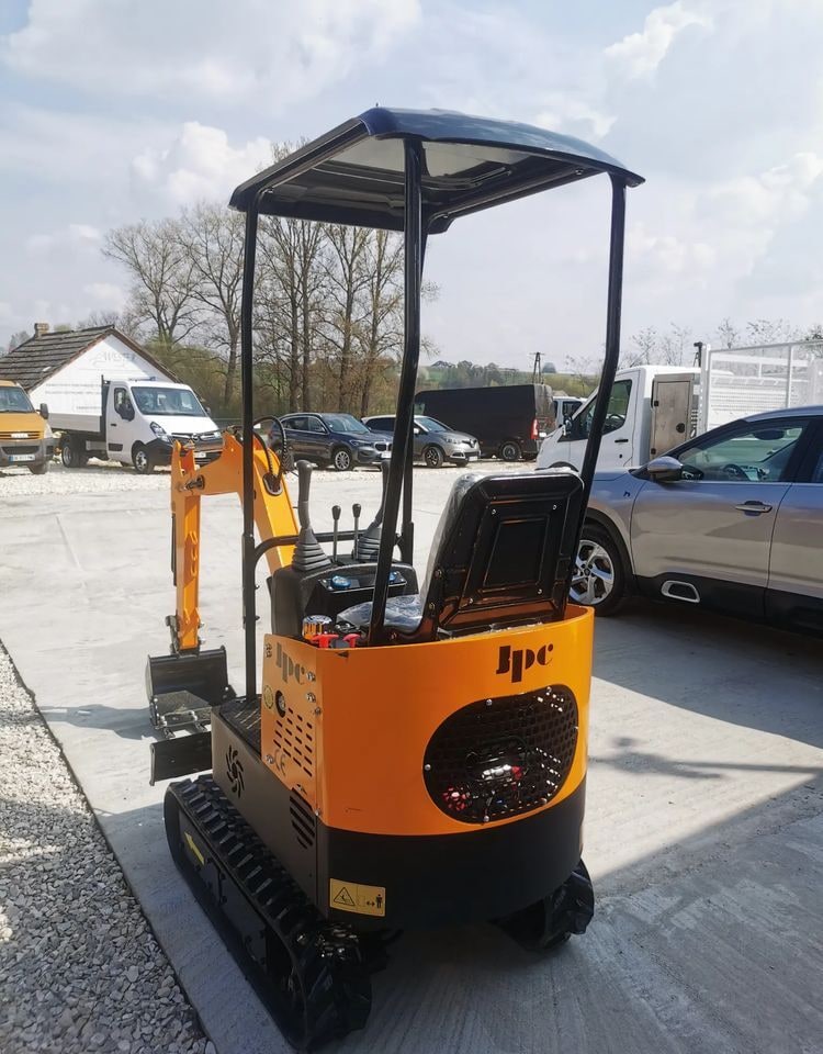 2026 JCB JPC HT12 mini excavator, rear three-quarter view 2026 JCB JPC HT12 mini excavator, rear three-quarter view