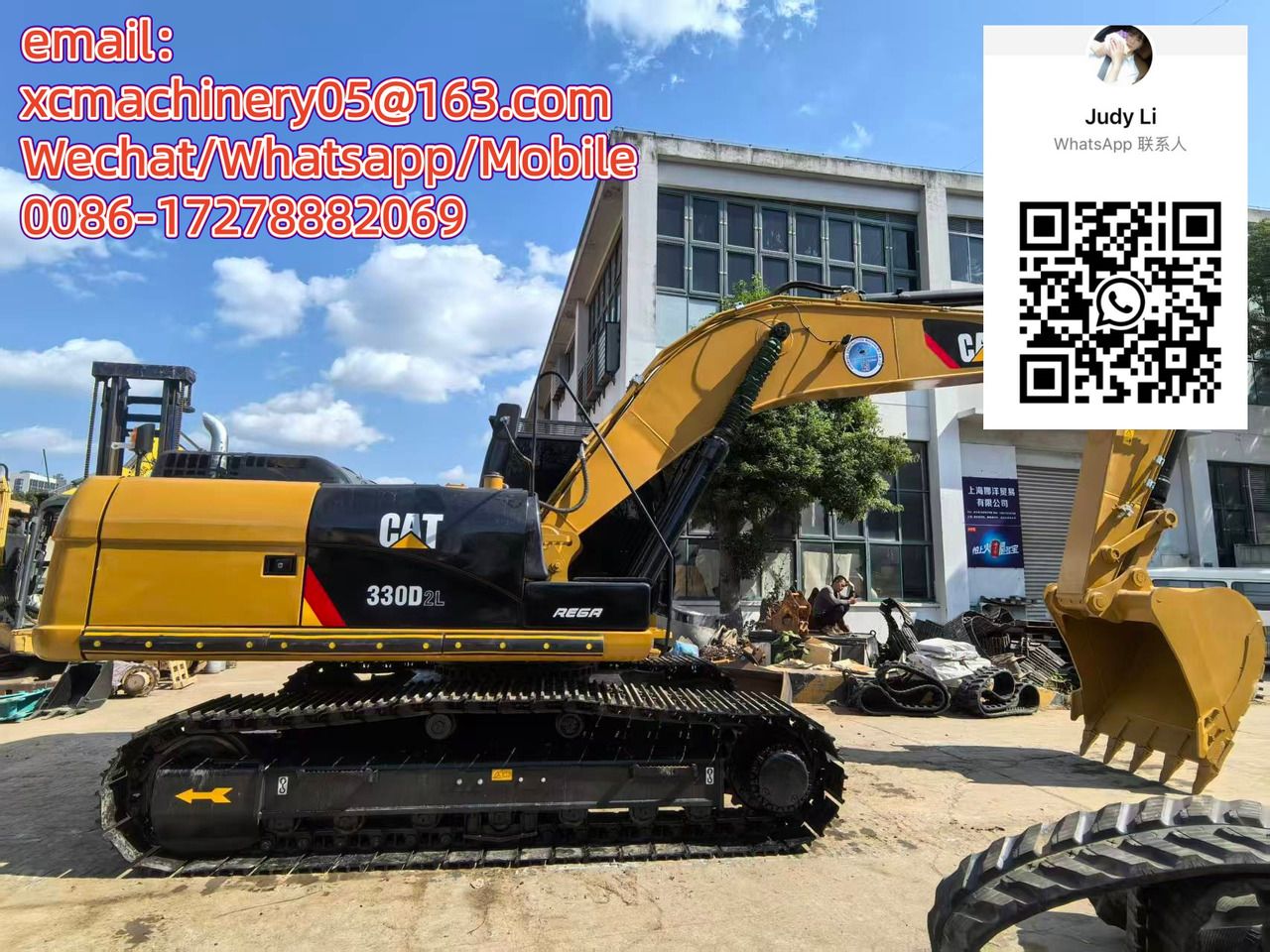 2023 Caterpillar 330D2L crawler excavator, side view 2023 Caterpillar 330D2L crawler excavator, side view