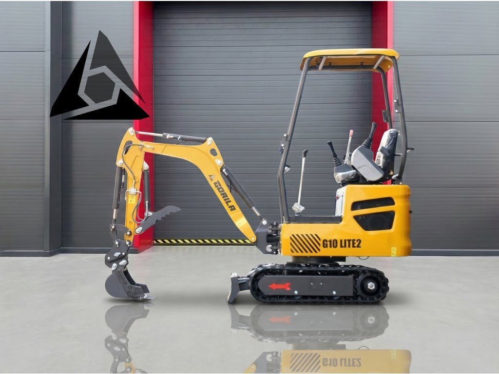2026 Gorila G10S I LITE 2 mini excavator, side view