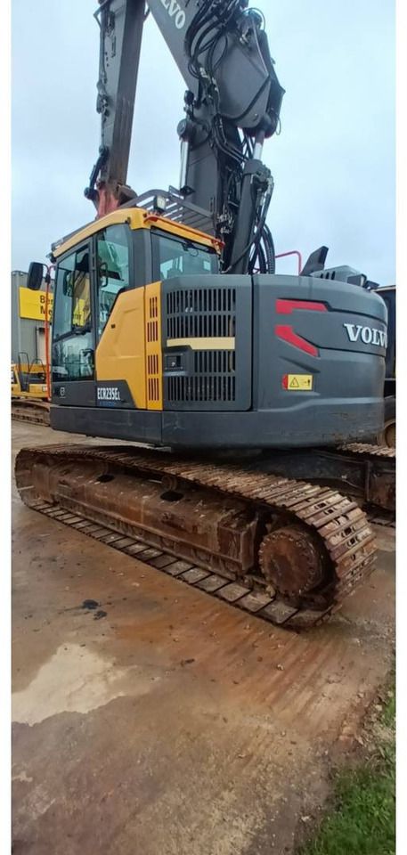 2019 Volvo ECR235E crawler excavator, rear three-quarter view 2019 Volvo ECR235E crawler excavator, rear three-quarter view