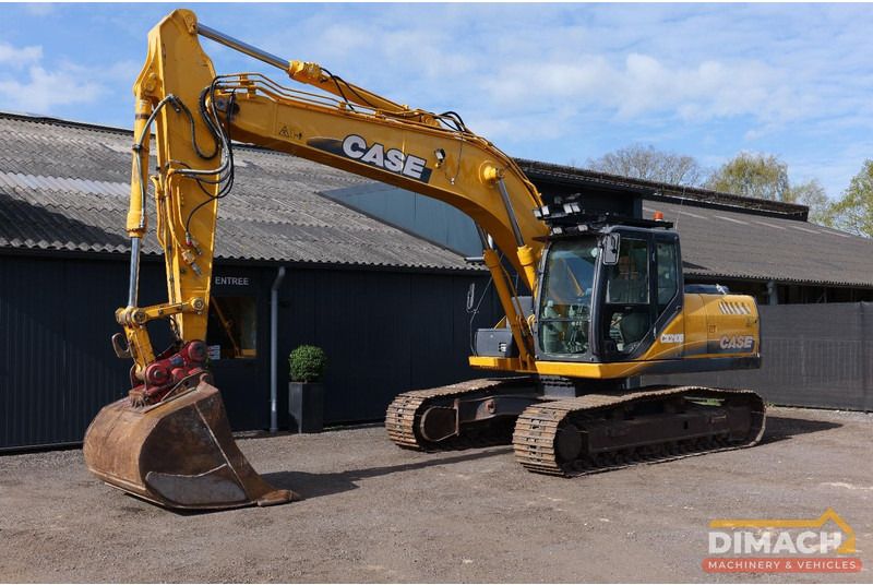 2011 CASE CX210B crawler excavator side view