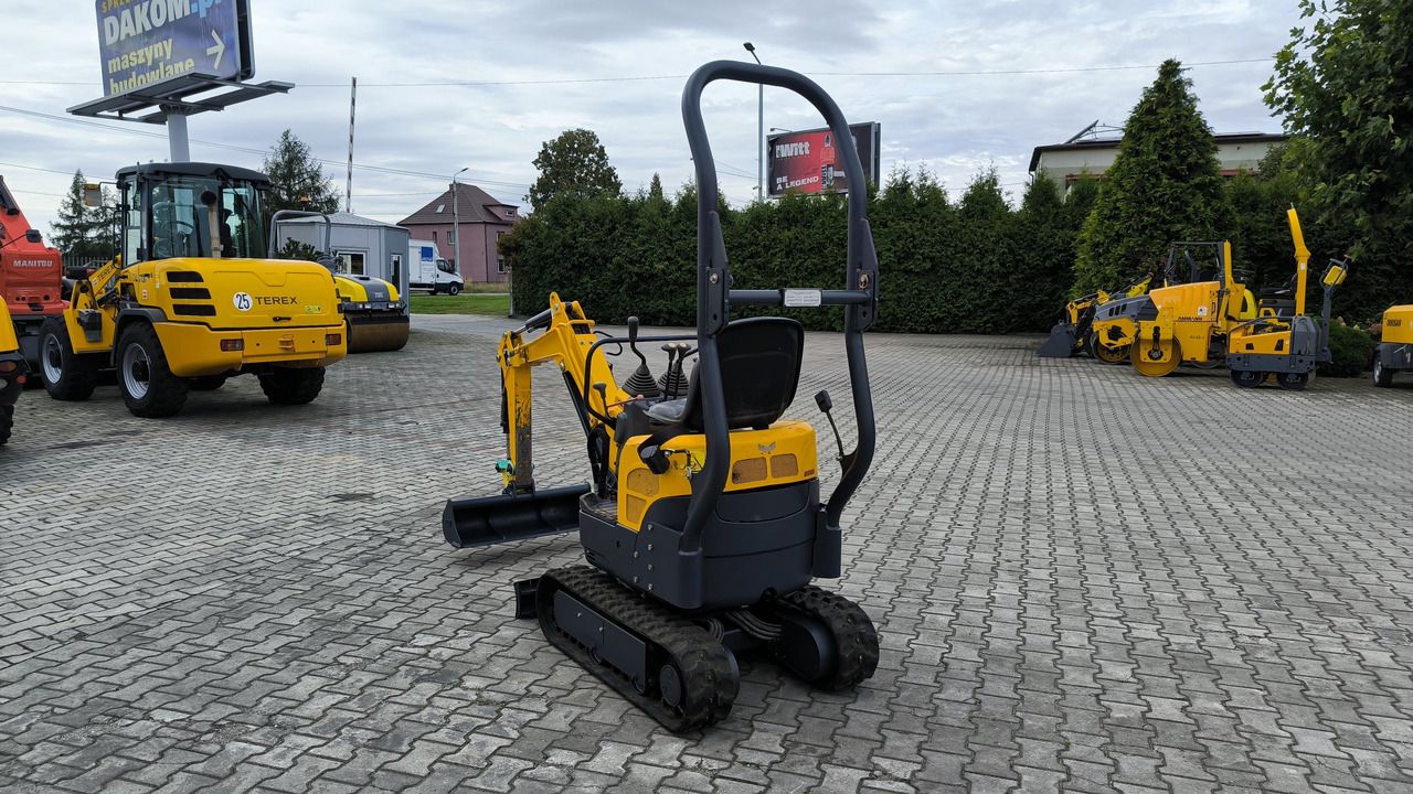2019 Yanmar SV08– 1A(S) mini excavator rear view
