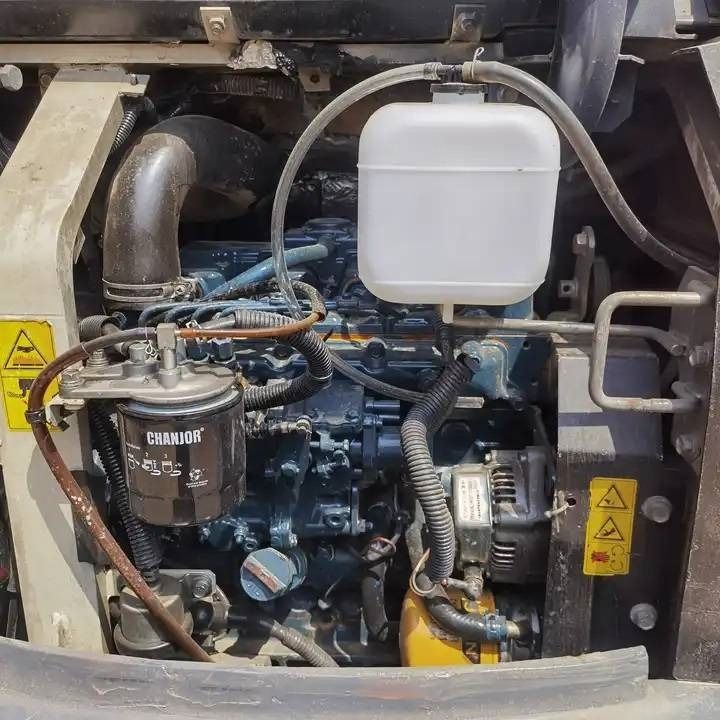 2023 Kubota KX165-5 mini excavator engine compartment view 2023 Kubota KX165-5 mini excavator engine compartment view