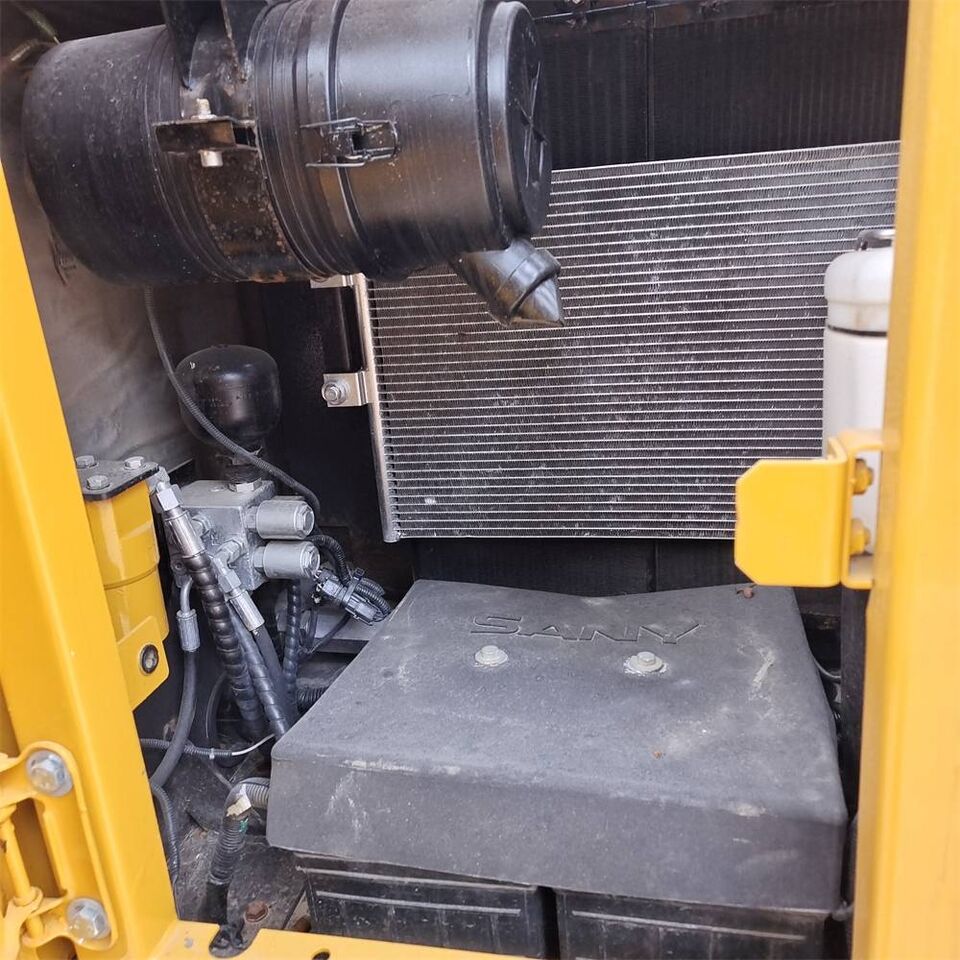 2024 Sany SY75C crawler excavator engine compartment detail