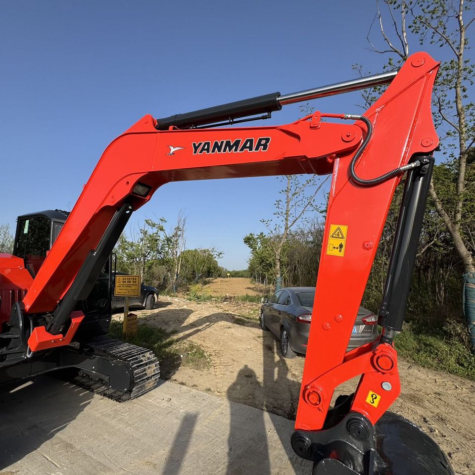 2023 Yanmar VIO80 mini excavator boom and arm detail 2023 Yanmar VIO80 mini excavator boom and arm detail