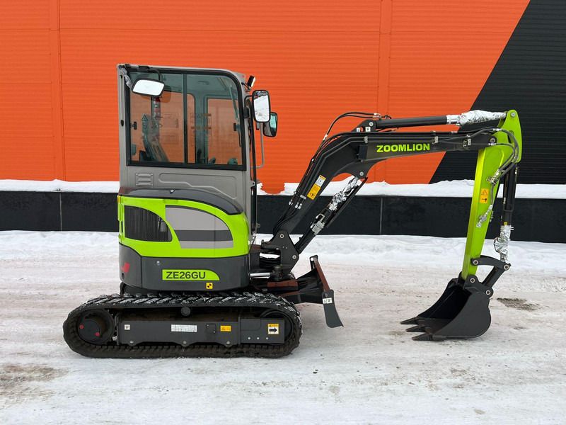 2025 Zoomlion ZE26GU mini excavator, side view