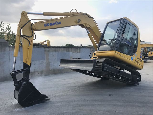 2022 Komatsu PC60 crawler excavator, side view 2022 Komatsu PC60 crawler excavator, side view