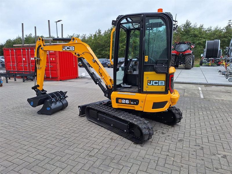 2024 JCB 26C-1 mini excavator, side view 2024 JCB 26C-1 mini excavator, side view