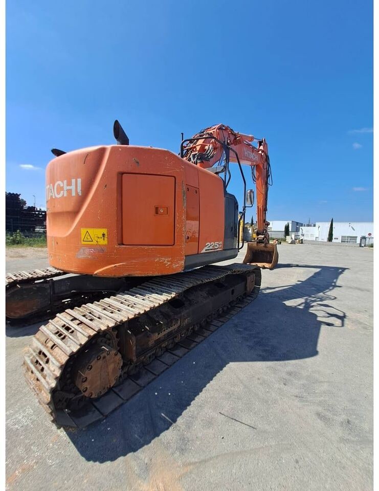 2019 Hitachi ZX225 crawler excavator, rear three-quarter view 2019 Hitachi ZX225 crawler excavator, rear three-quarter view