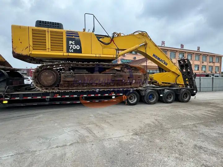 2020 Komatsu PC700LC crawler excavator side view