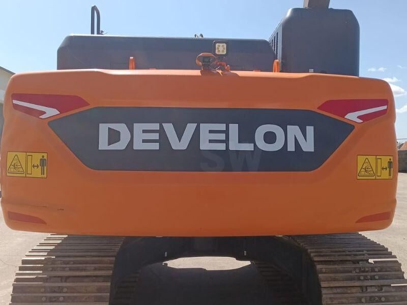 2023 Doosan DX225LC crawler excavator rear view