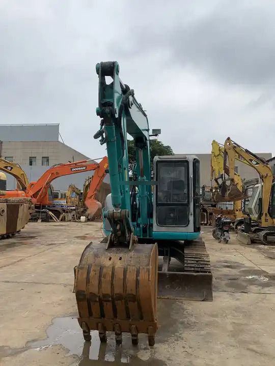 2020 Kobelco SK75SR crawler excavator front view