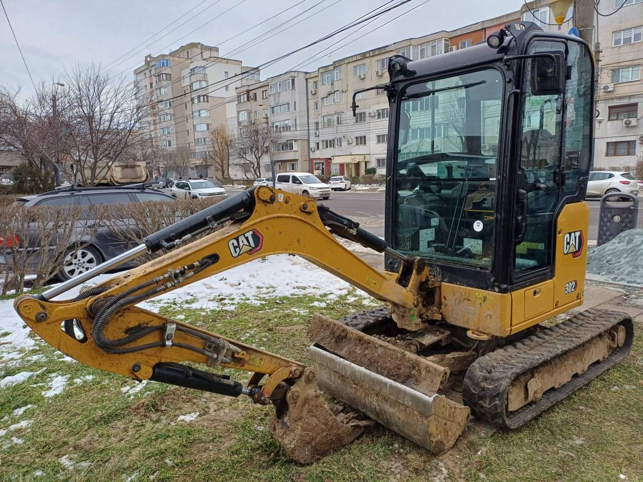 2021 Caterpillar 302-05CR crawler excavator, side view 2021 Caterpillar 302-05CR crawler excavator, side view
