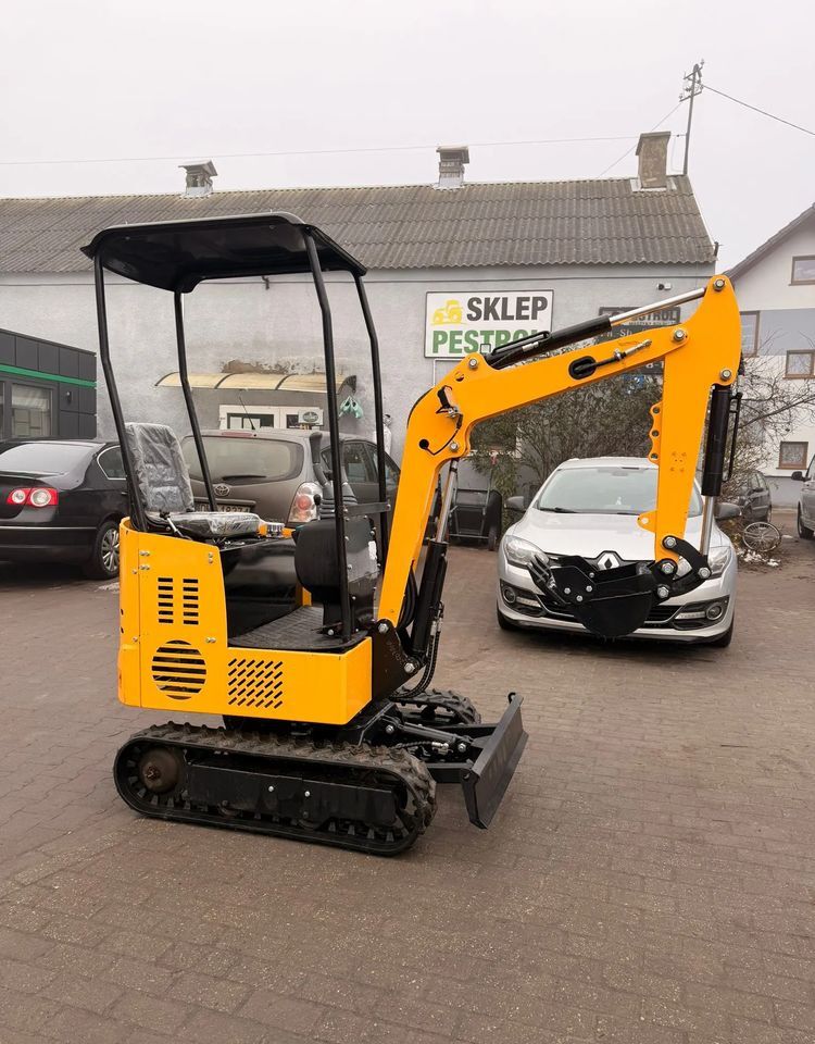 2025 JPC KV12 mini excavator, side view 2025 JPC KV12 mini excavator, side view