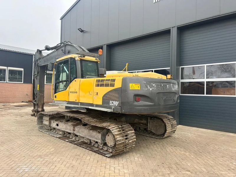 2008 Volvo EC290CL crawler excavator, rear three-quarter view