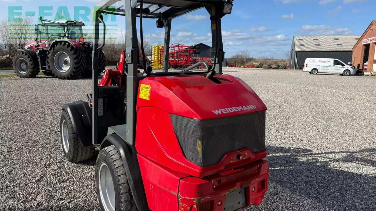 2022 Weidemann 1260 LP mini excavator, rear view 2022 Weidemann 1260 LP mini excavator, rear view