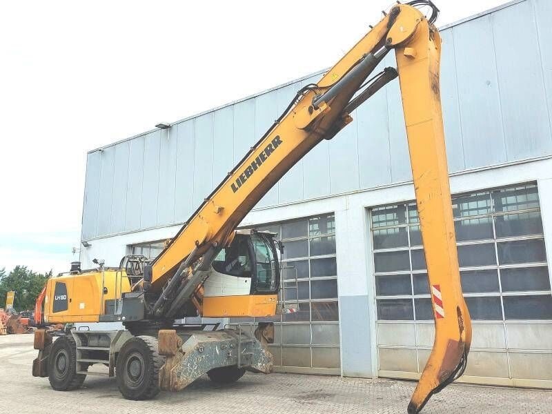 2018 Liebherr LH50 material handler, side view 2018 Liebherr LH50 material handler, side view