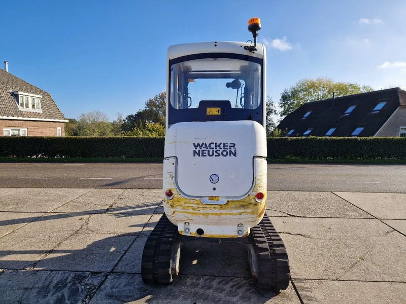2011 Wacker Neuson 2404RD mini excavator, rear view