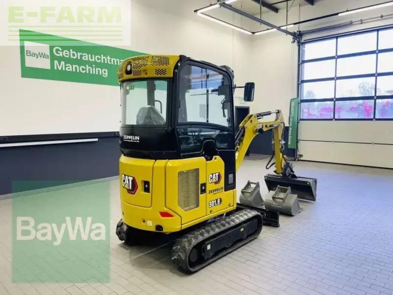 2023 Caterpillar 301.8 mini excavator rear three-quarter view 2023 Caterpillar 301.8 mini excavator rear three-quarter view