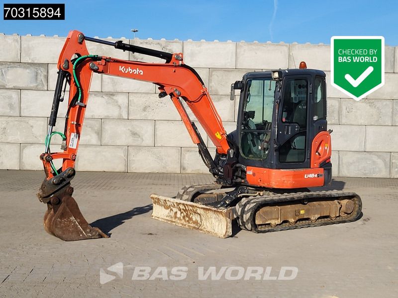 2018 Kubota U48-4 mini excavator, side view 2018 Kubota U48-4 mini excavator, side view