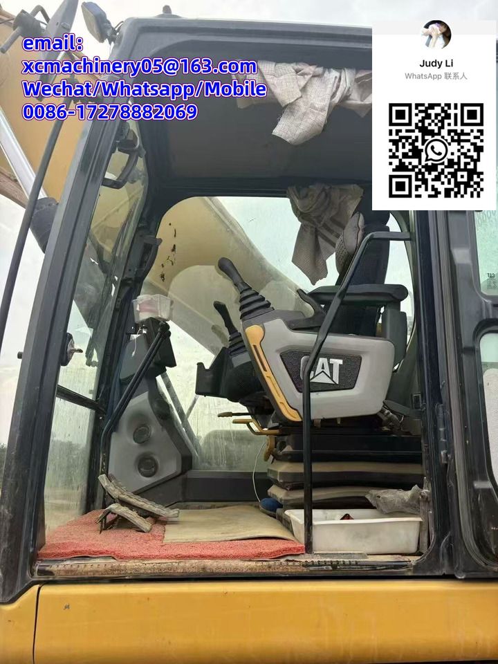 2023 Caterpillar 336GC crawler excavator cab interior view