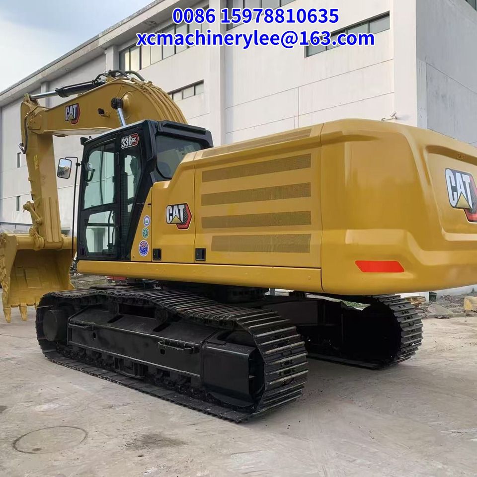 2024 Caterpillar 336GC crawler excavator, rear three-quarter view 2024 Caterpillar 336GC crawler excavator, rear three-quarter view