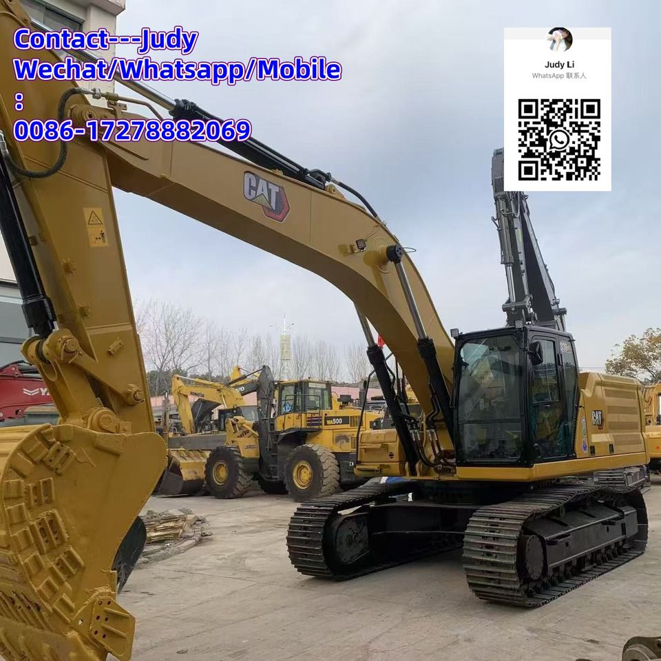 2023 Caterpillar 336GC crawler excavator, side view