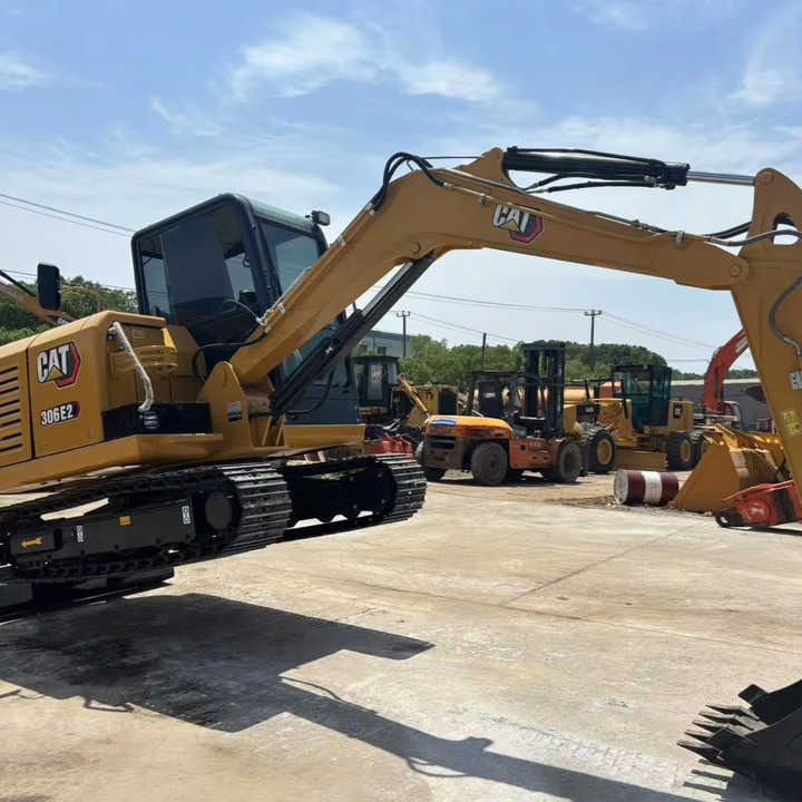 2024 Caterpillar 306E2 crawler excavator side view 2024 Caterpillar 306E2 crawler excavator side view