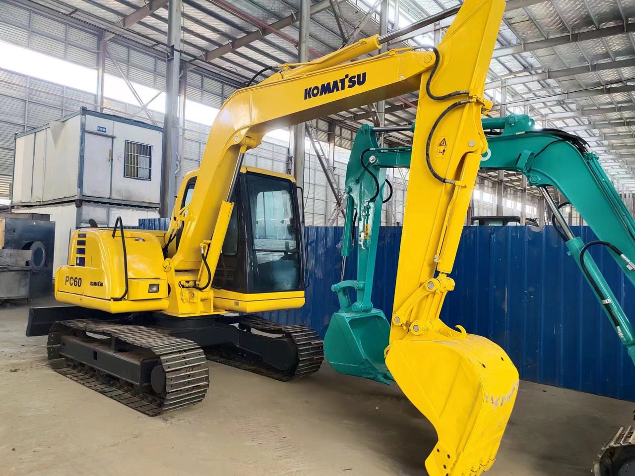 2018 Komatsu PC60-7 mini excavator, side view 2018 Komatsu PC60-7 mini excavator, side view