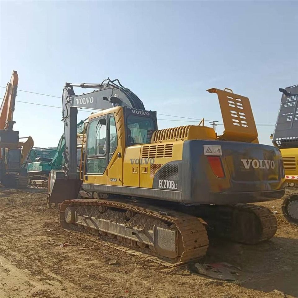 2023 Volvo EC210BLC crawler excavator, rear three-quarter view 2023 Volvo EC210BLC crawler excavator, rear three-quarter view