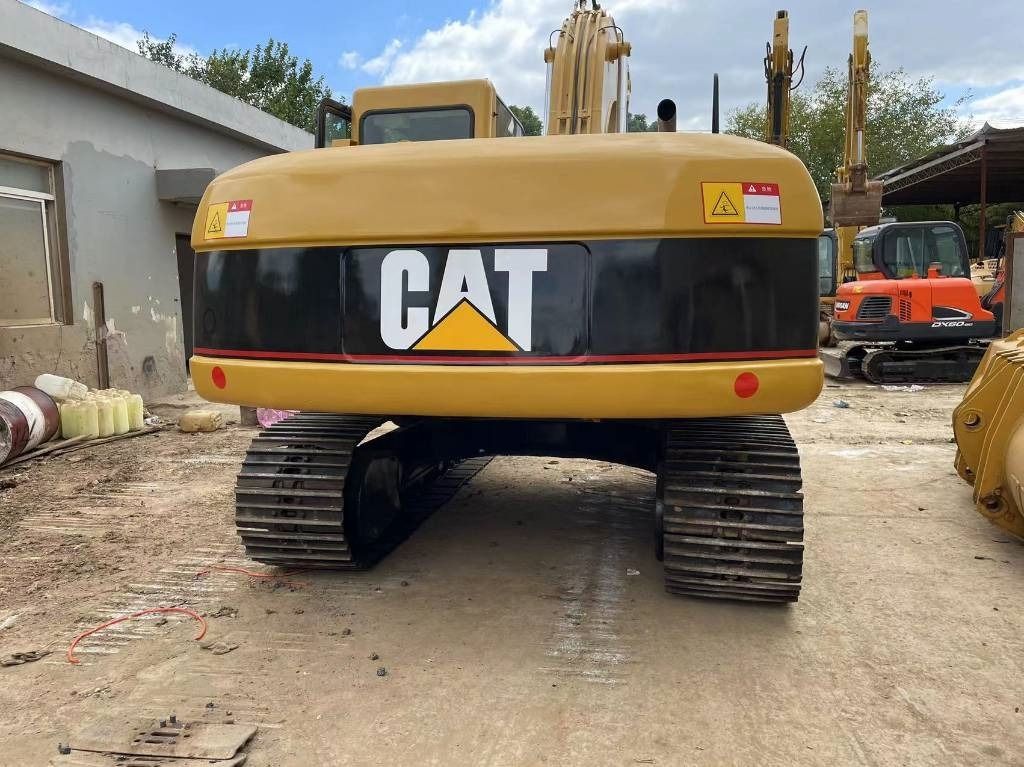 2023 Caterpillar 320C crawler excavator, rear view